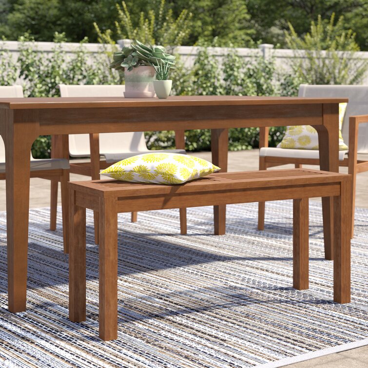 Garden discount bench set